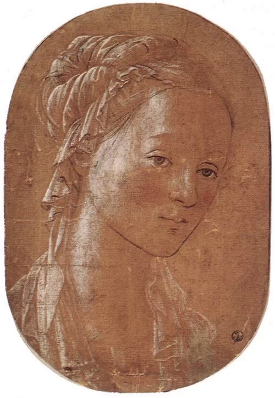 Testa di donna - Galleria degli Uffizi, Firenze